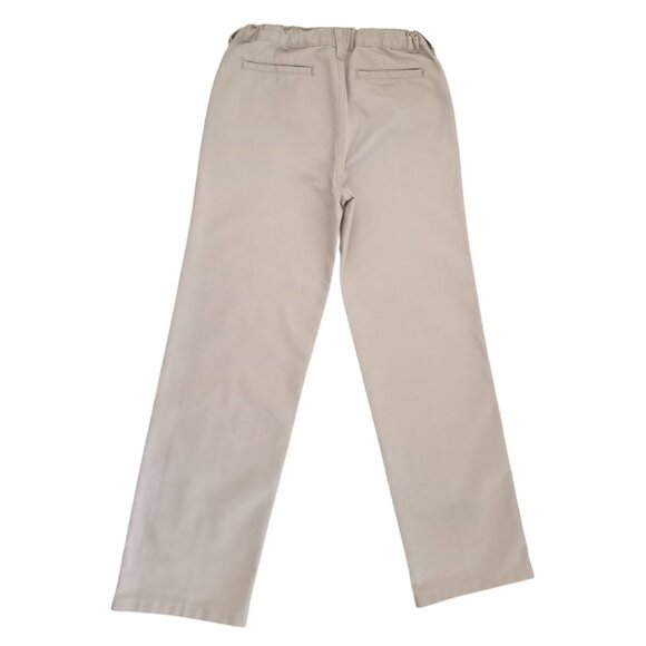 Dickies Men's Wide Leg Pants Size 14 Khaki Elastic Waist Relaxed Fit - Picture 2 of 8